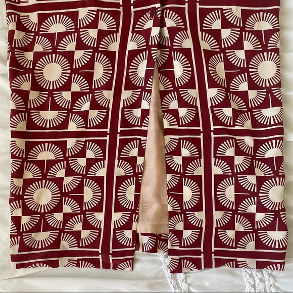 Stone Cold Fox silk midi dress size 1 - Picture 7 of 7